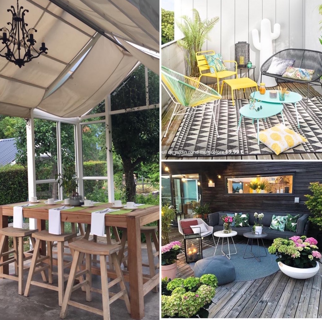 Maison & Demeure - 30 conseils pour créer un coin-repas au jardin ou sur un  balcon