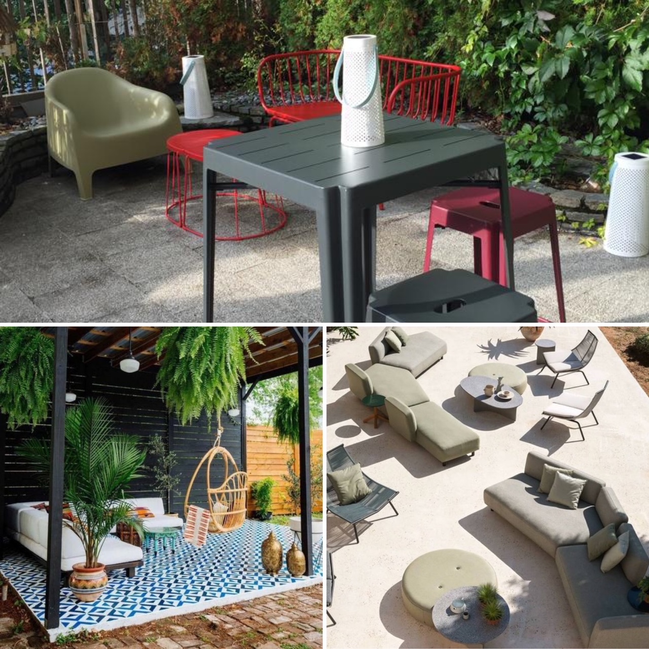 le mobilier modulable pour la terrasse, une idée pratique!
